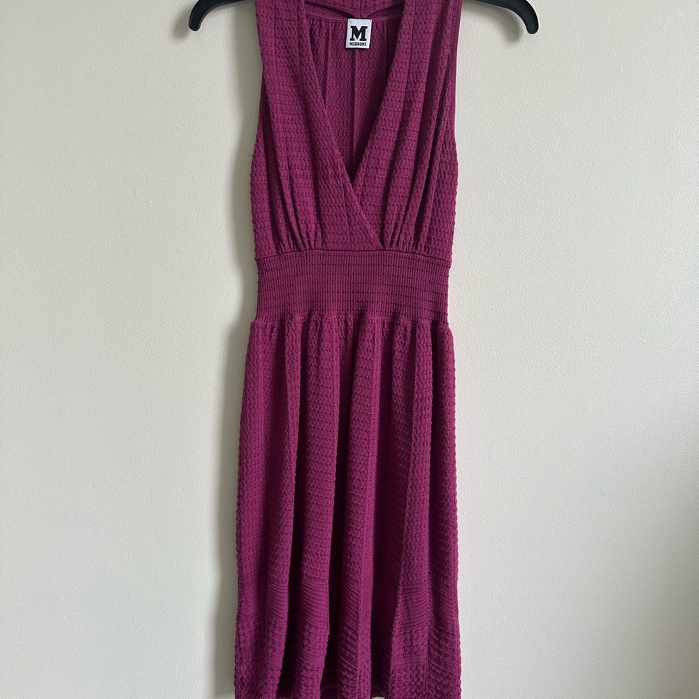 Missoni Purple Midi Dress